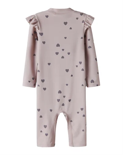 Name It - NMFZippa UV Swinsuit - Burnished Lilac